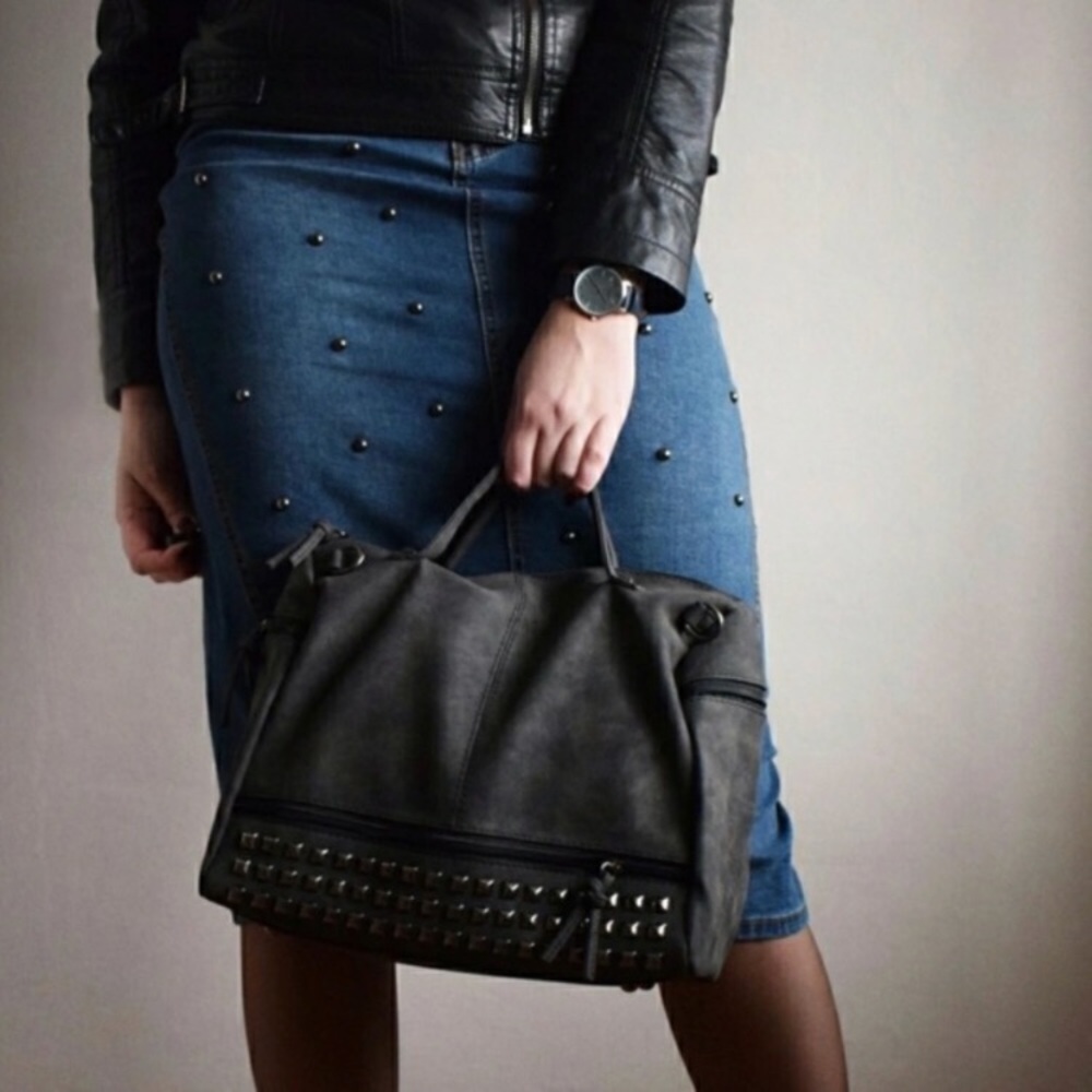 🔄🆕 BRISTOL Studded Bag - Picture 2 of 8